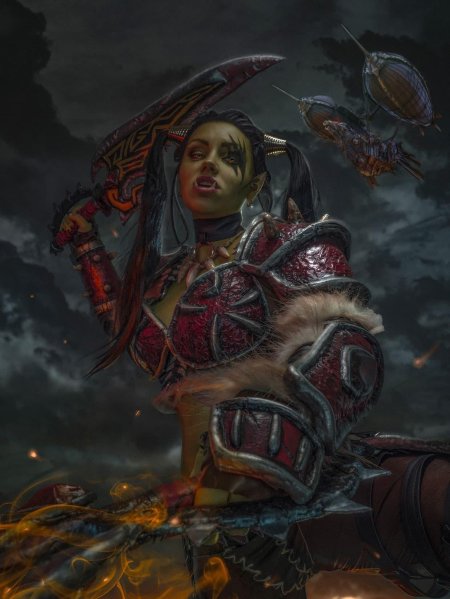 Гарона Полуорчиха косплей