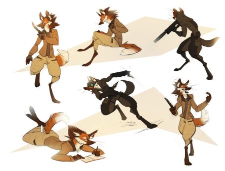 Фурсьют оленя референс