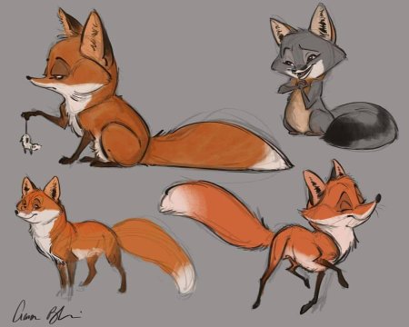 Лисичка референс