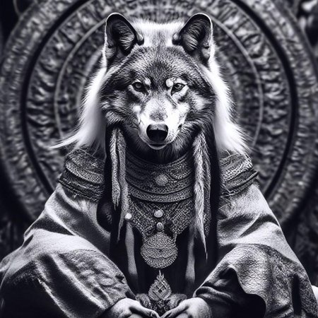 Волк шаман