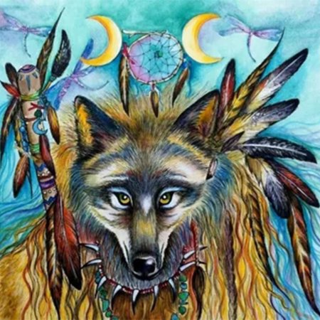 Шаманский Тотем волка