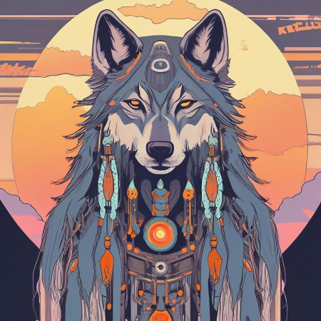 Тотем бурятов волк