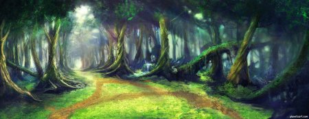 Панорама сказочного леса