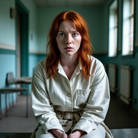 Рыжая женщина