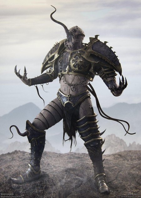 Чемпион Слаанеша Warhammer Fantasy