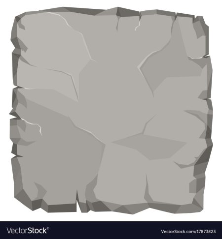 Камень мультяшный