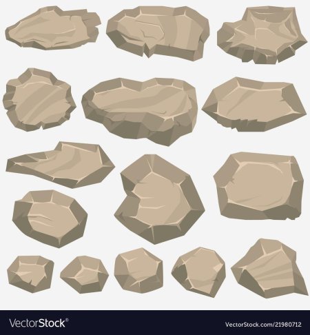 Камни вид сверху