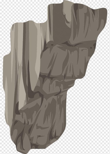 Кусок скалы