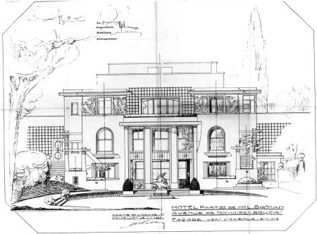 Ар деко архитектура чертеж
