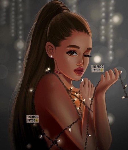 Ариана Гранде арт 2018