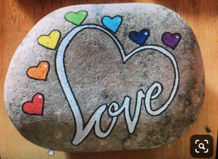 Раскрашенные камни