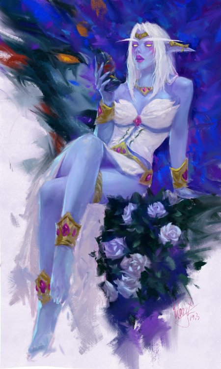 Азшара эльфийка