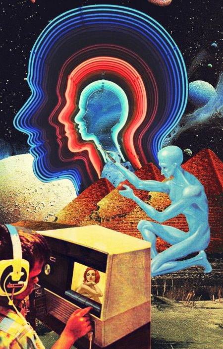 Психоделический коллаж