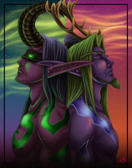 Тиранда и Малфурион