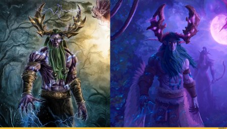 Варкрафт Малфурион арт