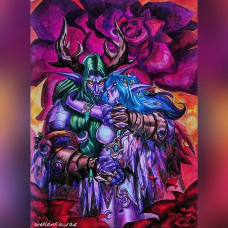 Тиранда и Малфурион