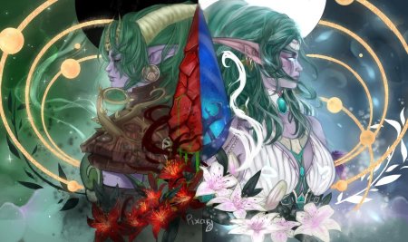 Тиранда Шелест ветра и Иллидан