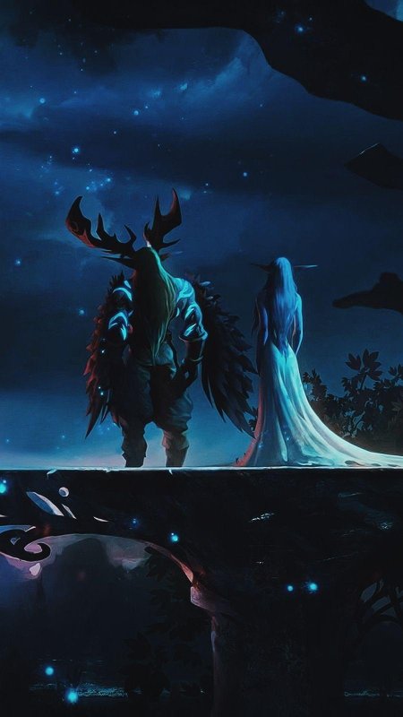 Warcraft Малфурион и Тиранда