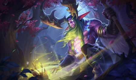 Варкрафт друид Малфурион