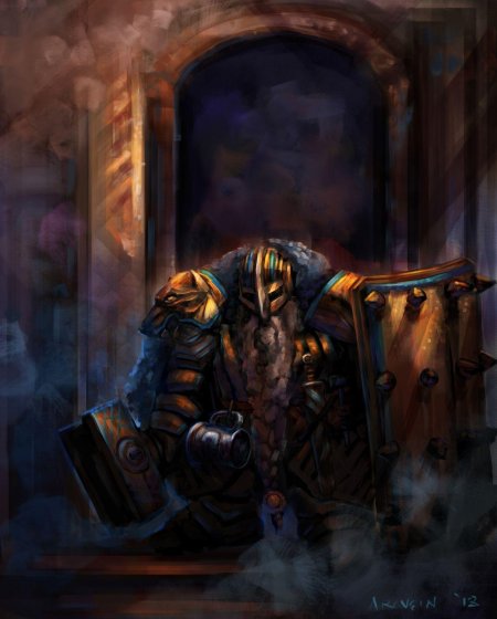 Дварф Паладин ДНД