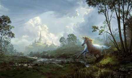 Единорог фэнтези
