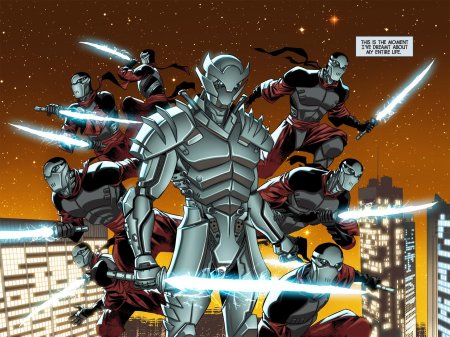 Серебряный Самурай Марвел комикс