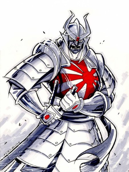 Серебрянный Самурай Марвел