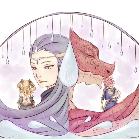 Хвост феи Люси и Игнил