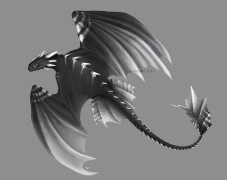 Ночная фурия и Скрилл гибрид