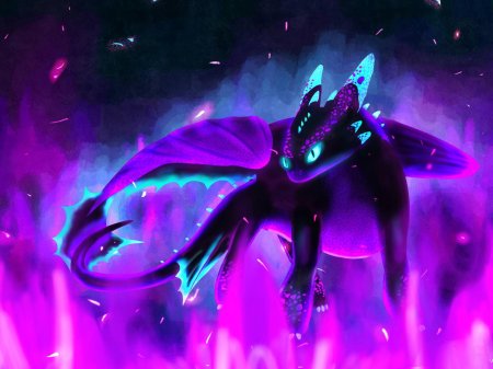 Сумеречная фурия дракон