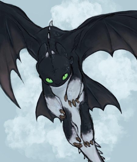 Ночная фурия Беззубик