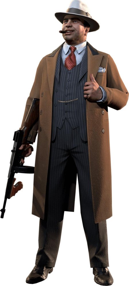 Золотой Томпсон Аль Капоне