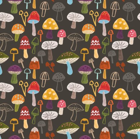 Грибы паттерн