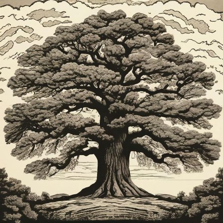 Страшный дуб