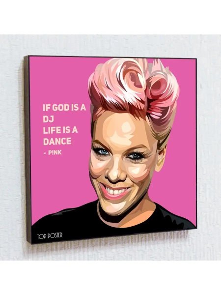 Пинк плакат