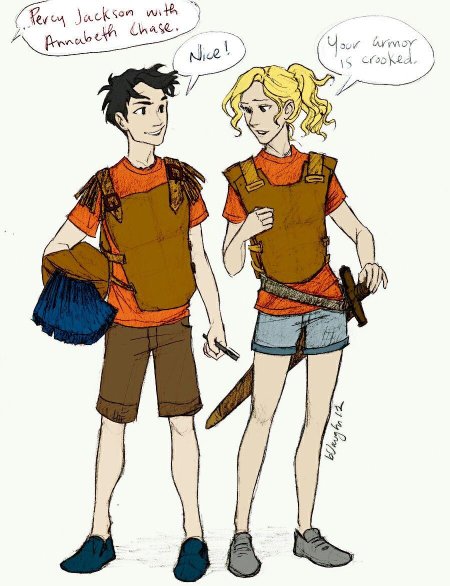 Перси Джексон и Аннабет Чейз