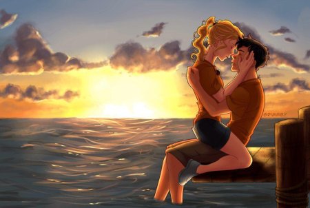 Перси Джексон и Аннабет Чейз любовь