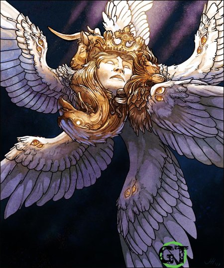 Ангел Шестикрылый Серафим Херувим