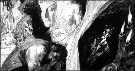 Гоголь иллюстрации к произведениям Вий