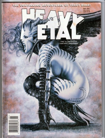 Heavy Metal Magazine обложки