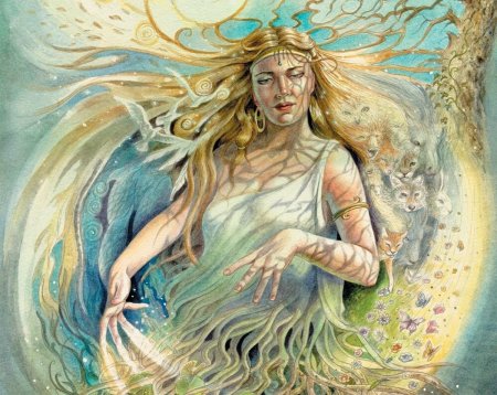 Гайя богиня земли Греция