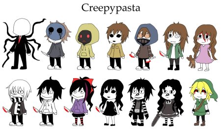 Персонажи крипипасты Чиби
