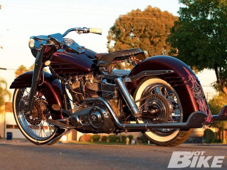 Чоппер мотоцикл Харлей Дэвидсон