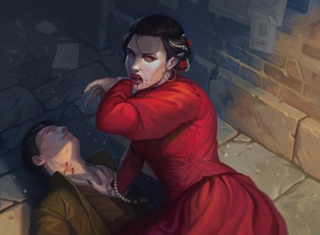Magic the Gathering вампир арт