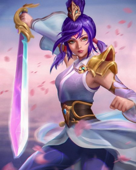 Фиора ЛОЛ арт