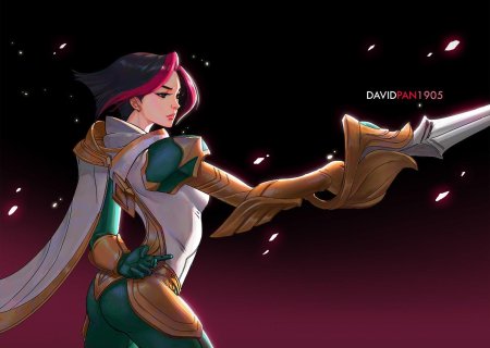 Фиора ЛОЛ арт