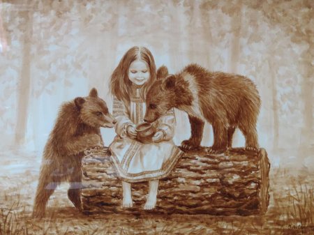 Художница Юлия латте