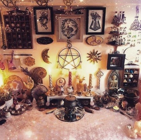 Викканство алтарь