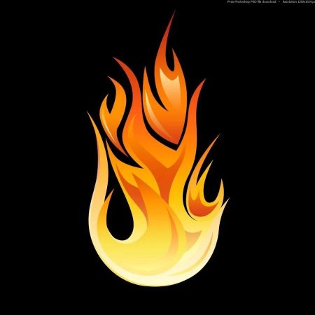 Огонь логотип