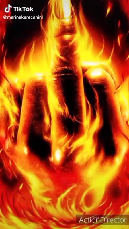 Огонь в руке